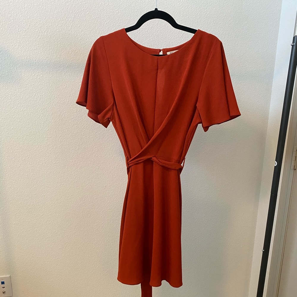 FOREVER 21 Flowy red dress